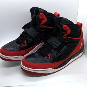 Air Jordan flight 97 black/white and Gym red, sz 11